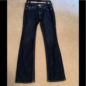 True Religion Dark Denim boot cut size 27